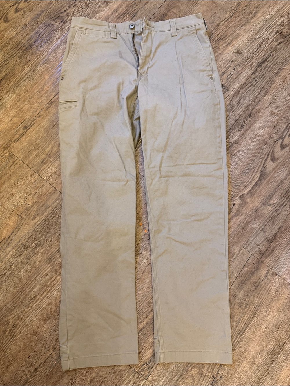Duluth Trading Co Khaki Work Chinos